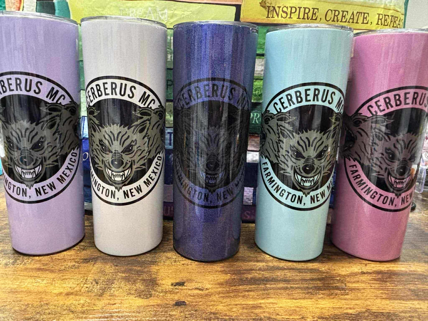 GLITTER TUMBLERS