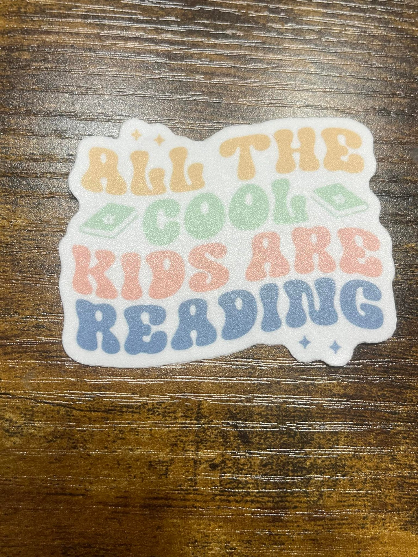 Book-Related Stickers Buy 4 Get 1 FREE! (FREE SHIPPING!)