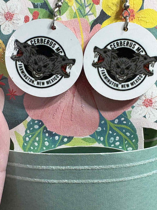 Add On Logo Earrings: