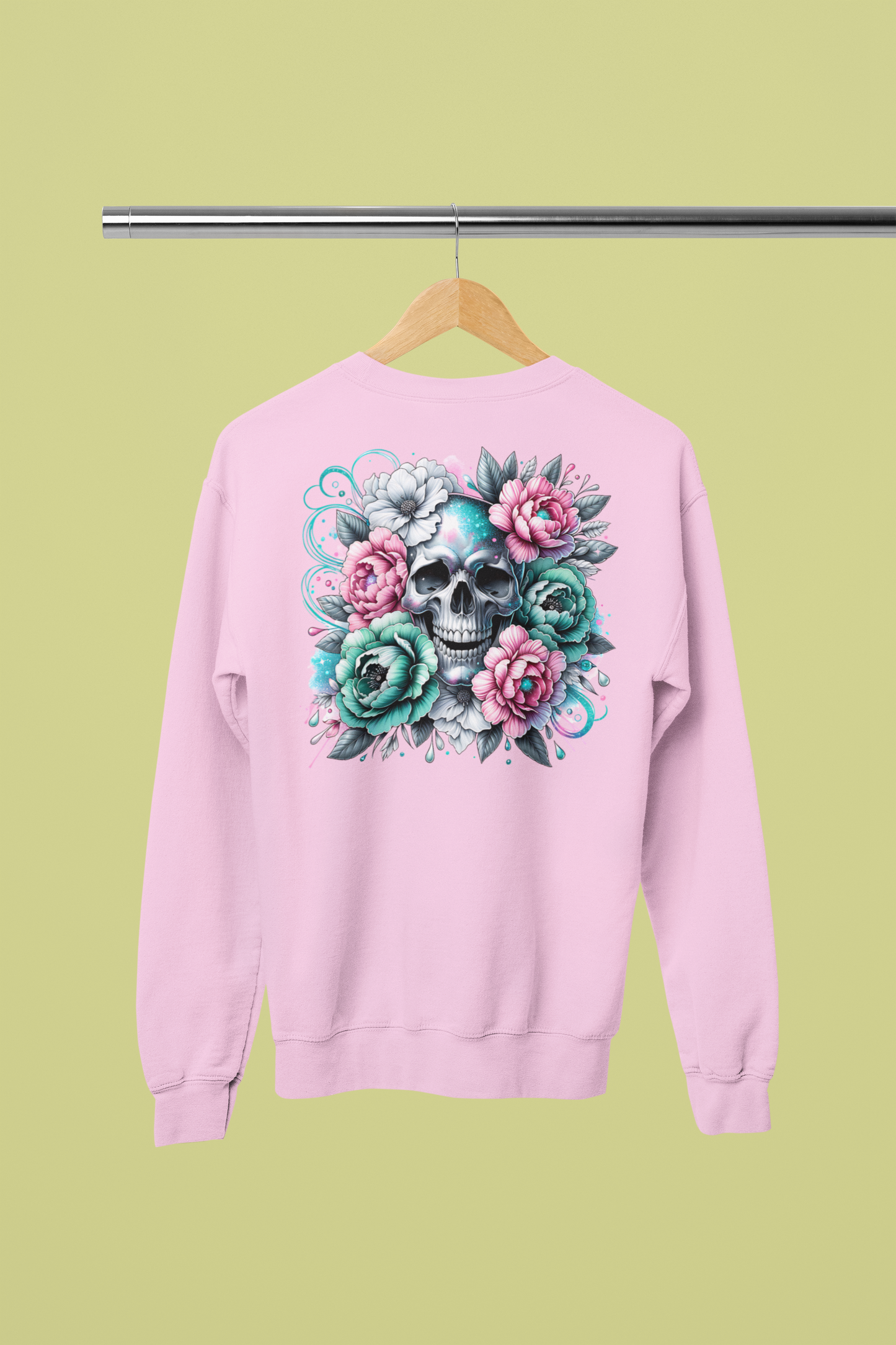 *2025 NEW SHOP ITEM* SKULL WITH FLOWERS