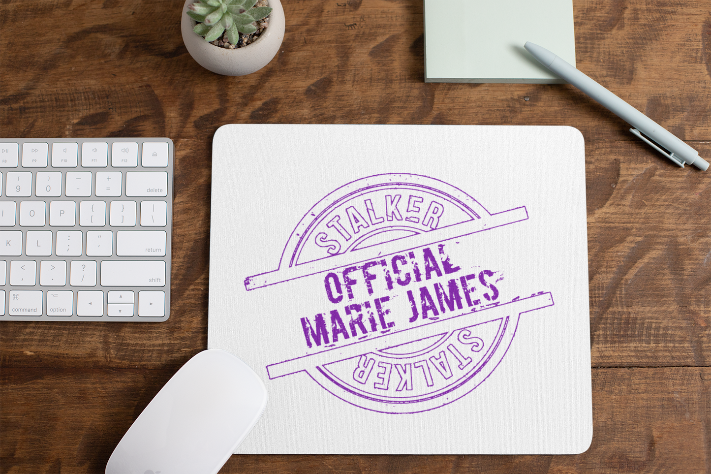 Marie James Stalkers Mouse Pad