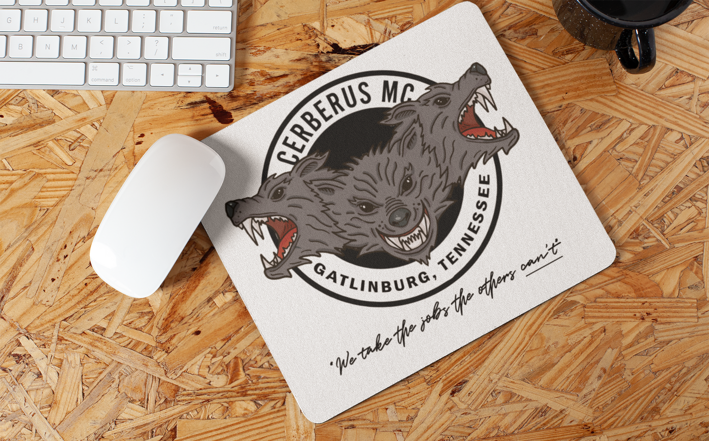 Cerberus MC TN Logo Mouse Pad