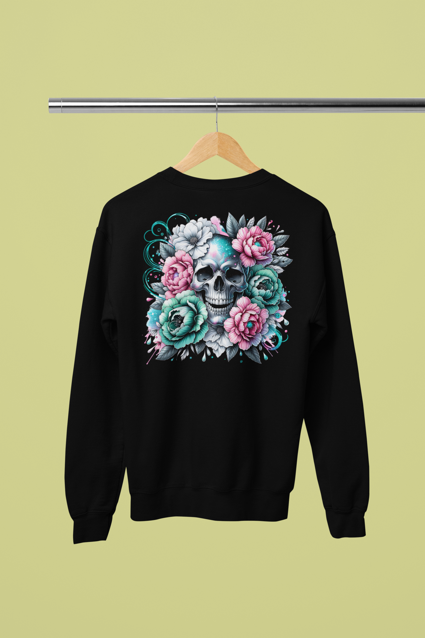 *2025 NEW SHOP ITEM* SKULL WITH FLOWERS