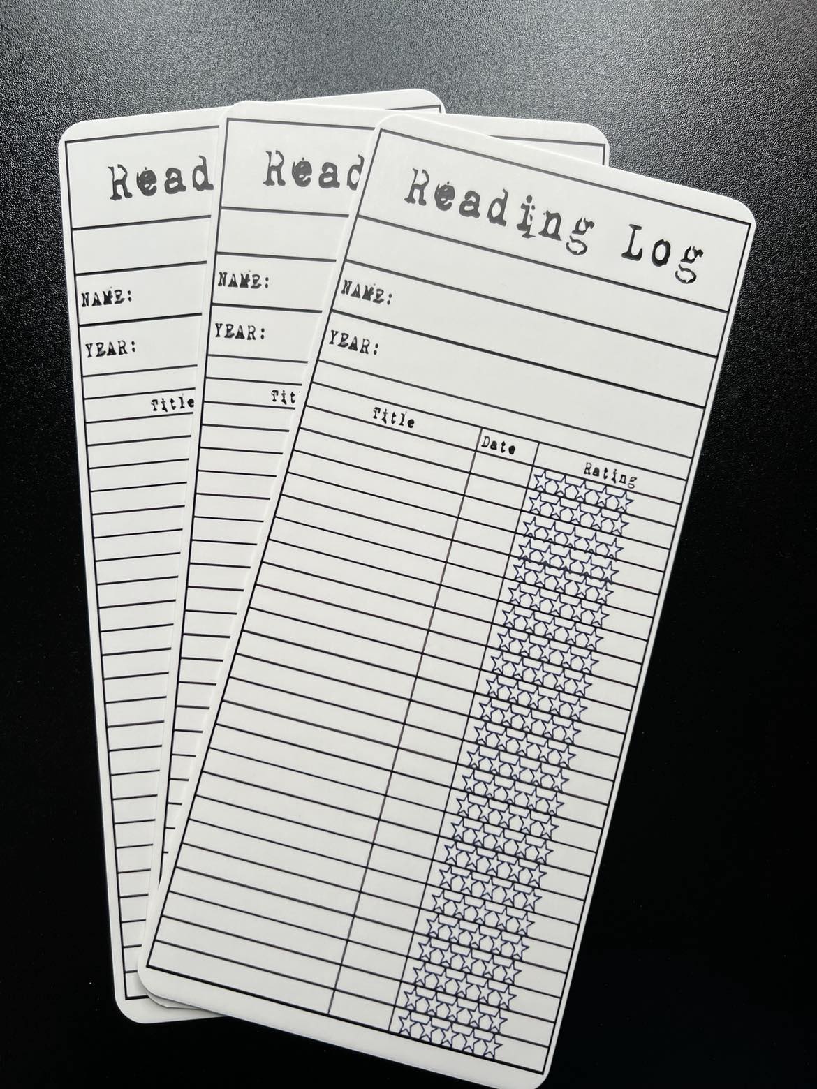 Reading Log Bundle