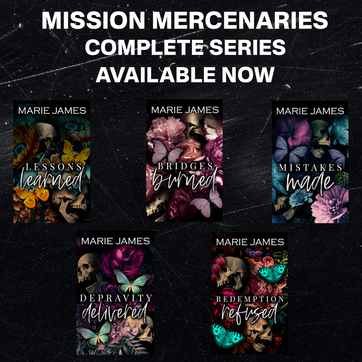 Mission Mercenaries Signed Paperback Bundle