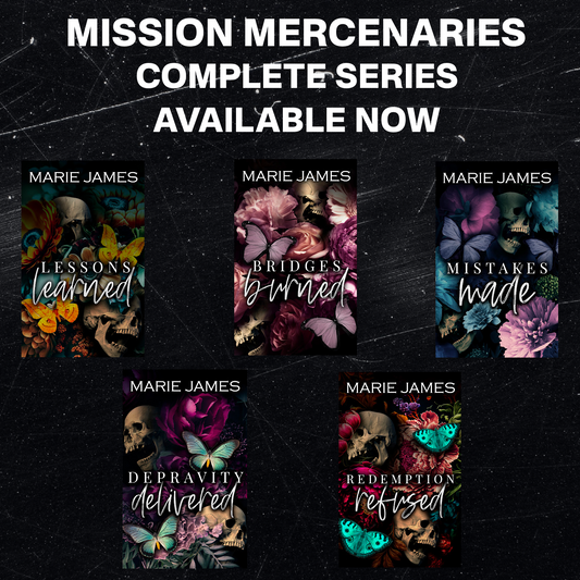 Mission Mercenaries Signed Paperback Bundle