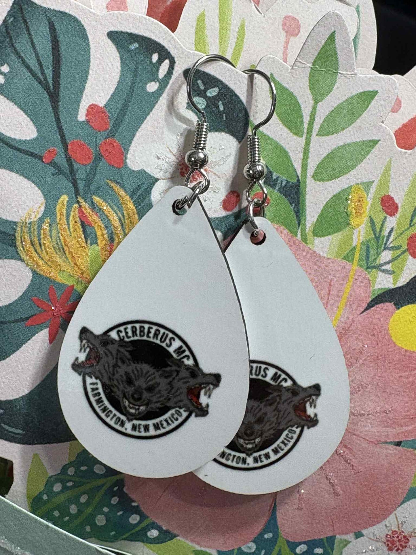 Add On Logo Earrings: