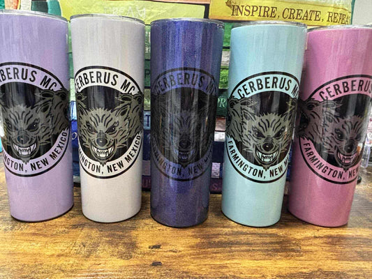 GLITTER TUMBLERS