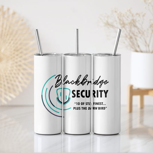Blackbridge Security Logo Tumbler