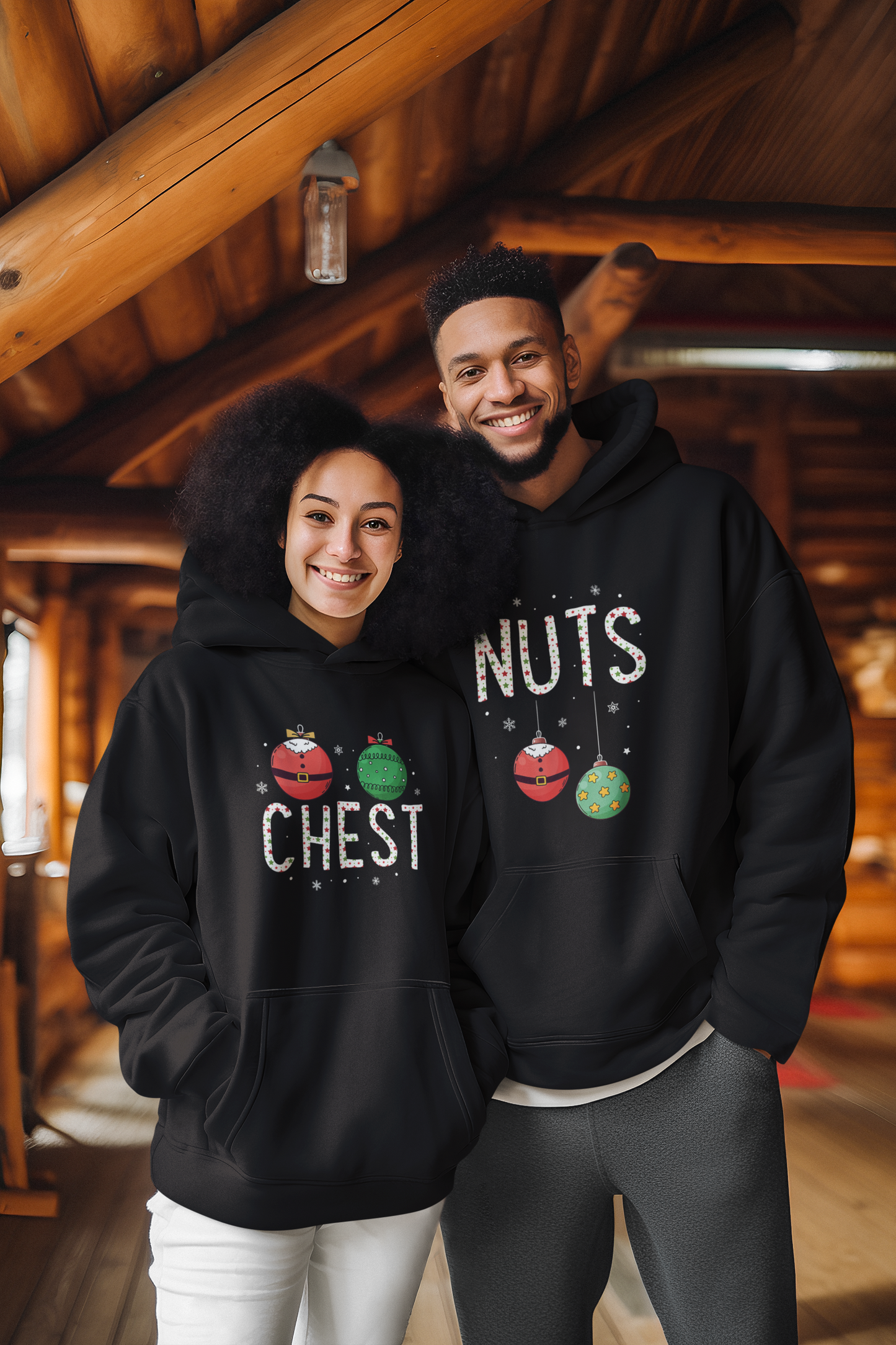 Nuts Ornaments Hoodie