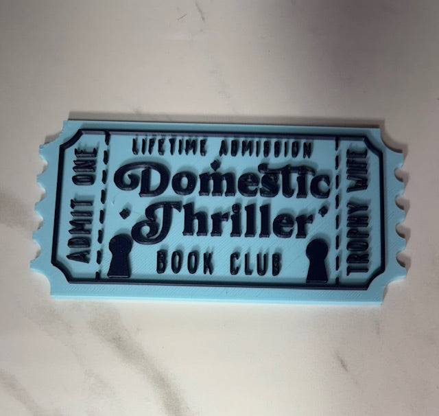 3D Book Club Tickets