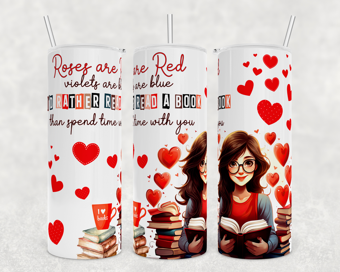 Valentine's Day Tumblers