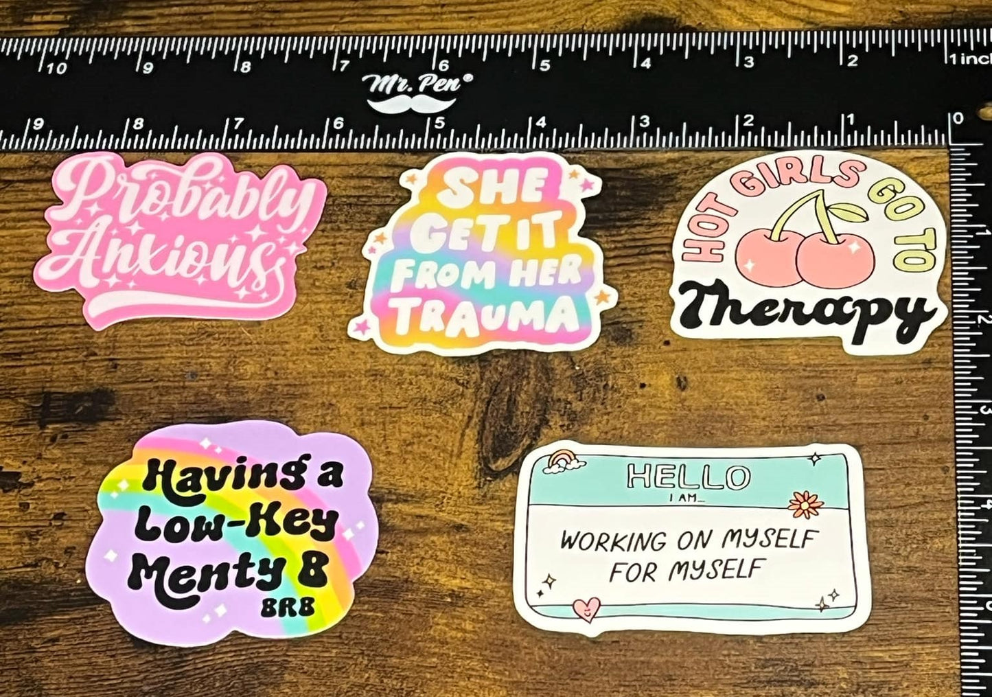 Book-Related Stickers Buy 4 Get 1 FREE! (FREE SHIPPING!)