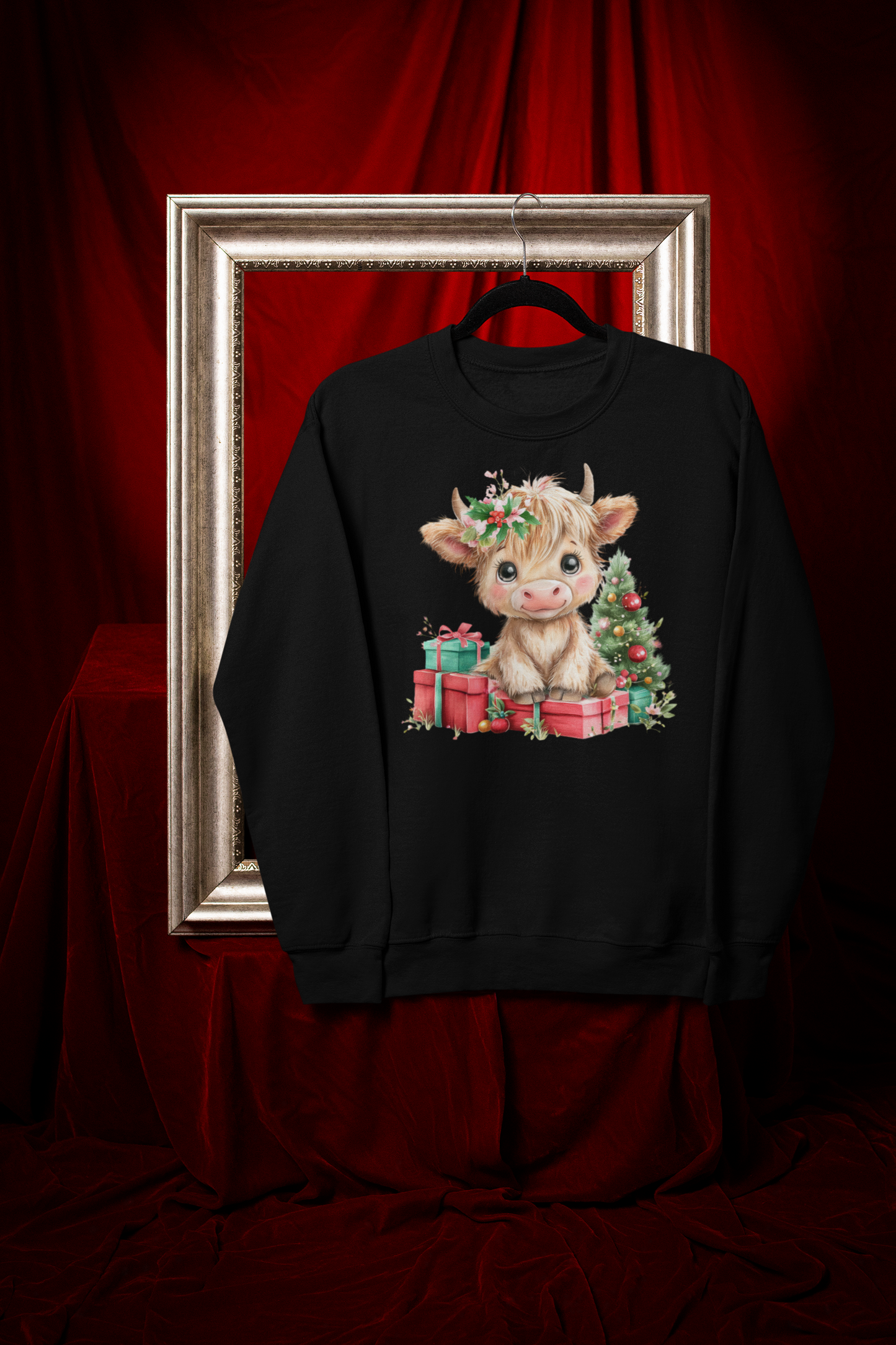*2025 NEW SHOP ITEM* HIGHLAND COWS WITH CHRISTMAS PRESENTS