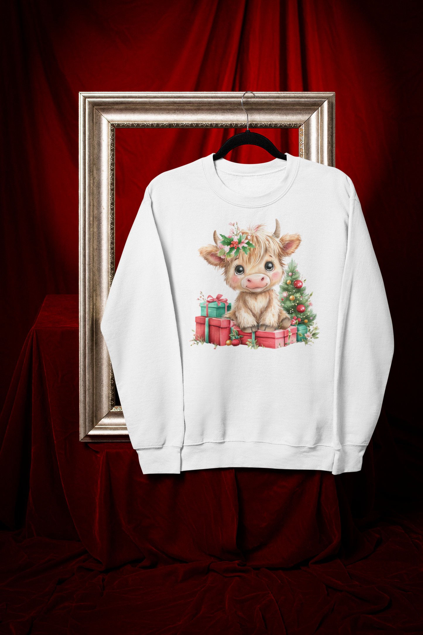 *2025 NEW SHOP ITEM* HIGHLAND COWS WITH CHRISTMAS PRESENTS