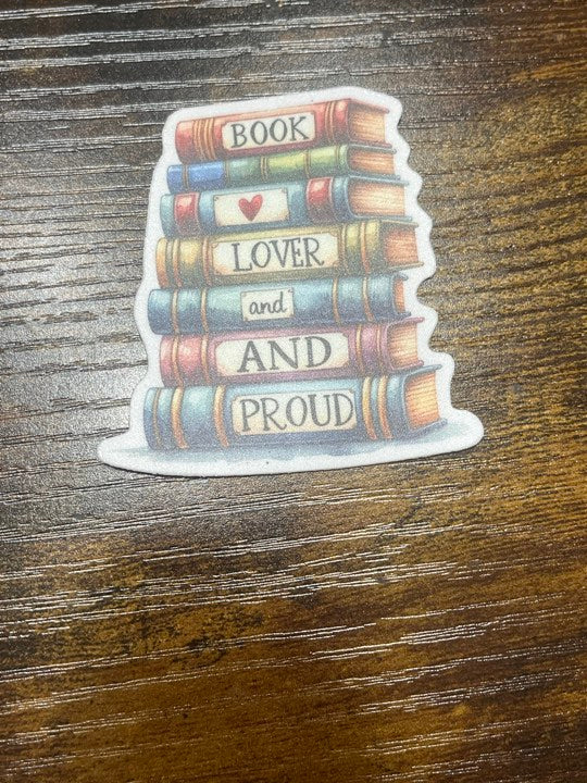 Book-Related Stickers Buy 4 Get 1 FREE! (FREE SHIPPING!)