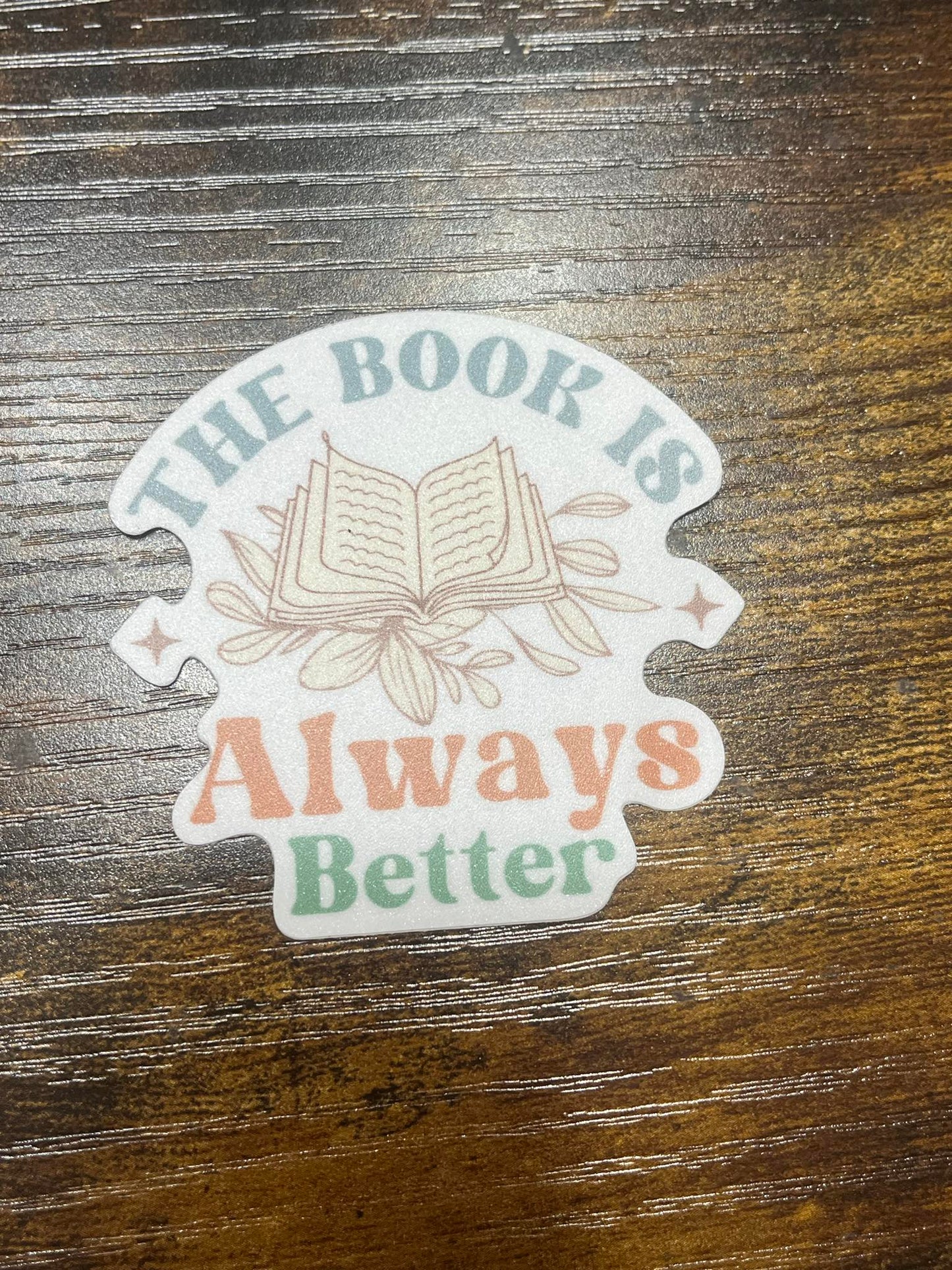 Book-Related Stickers Buy 4 Get 1 FREE! (FREE SHIPPING!)