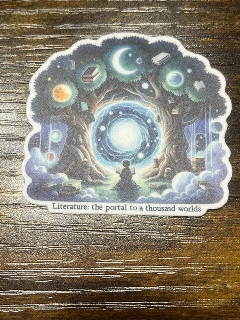 Book-Related Stickers Buy 4 Get 1 FREE! (FREE SHIPPING!)