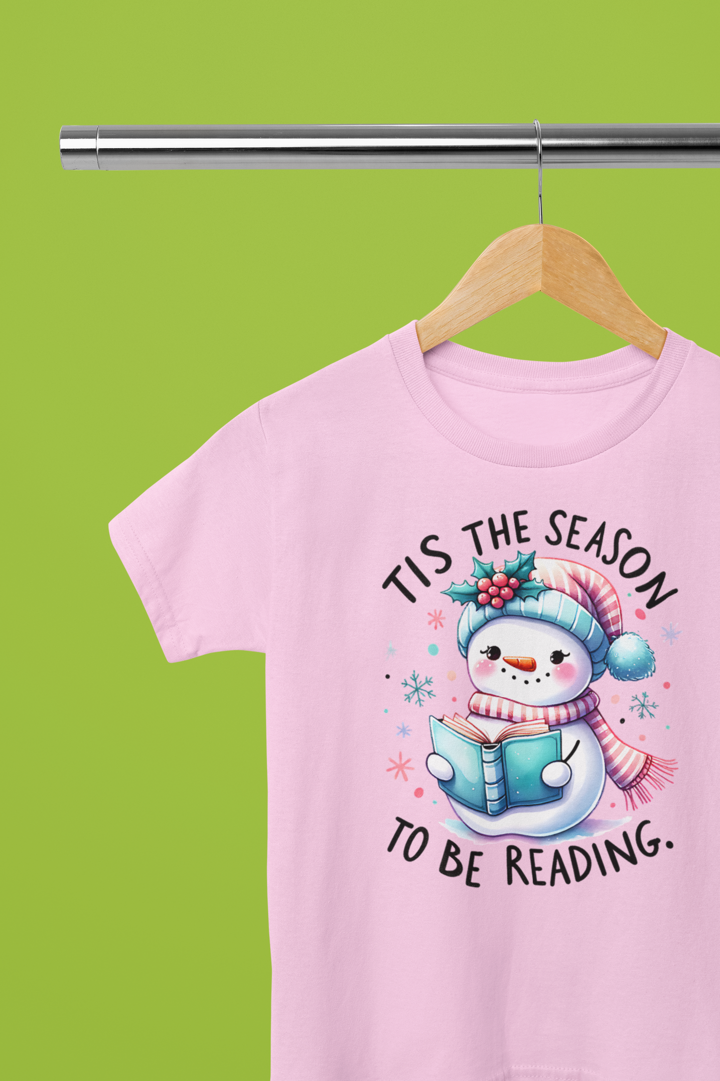*2025 NEW SHOP ITEM* TIS THE SEASON READING SNOWMAN