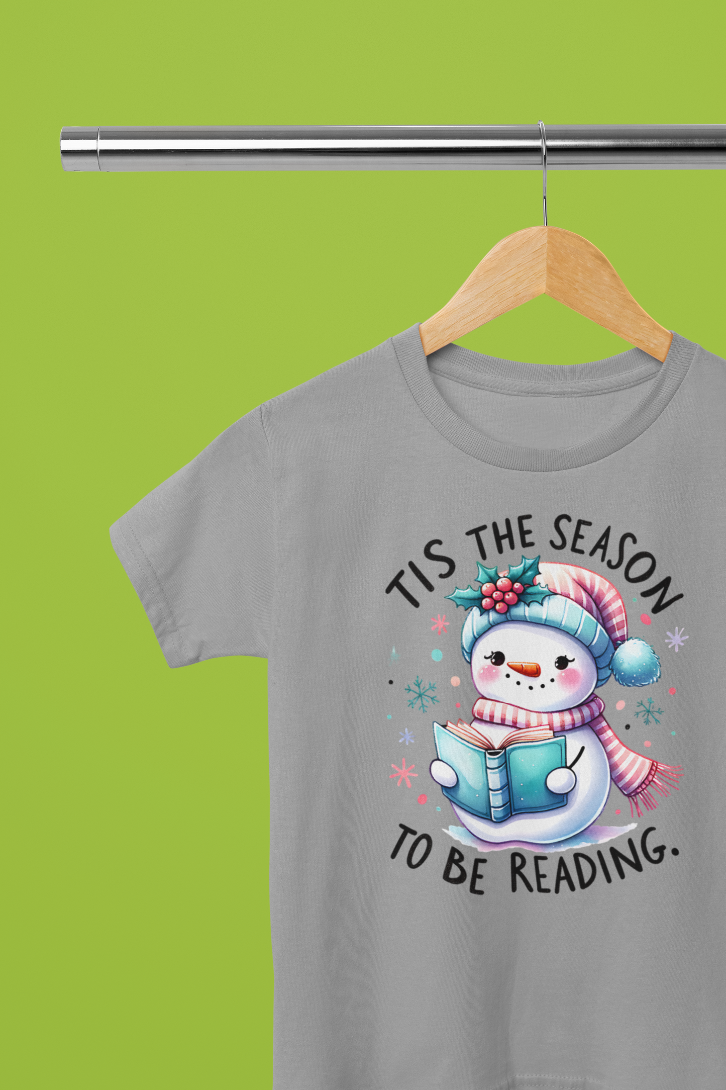 *2025 NEW SHOP ITEM* TIS THE SEASON READING SNOWMAN