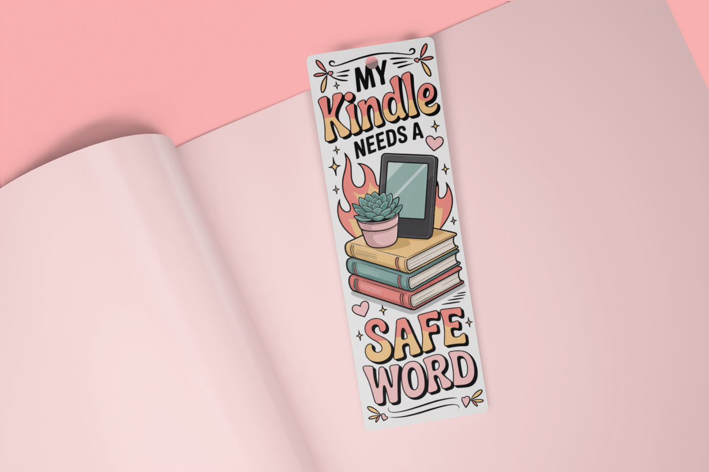 Add On Metallic Bookish Bookmarks: