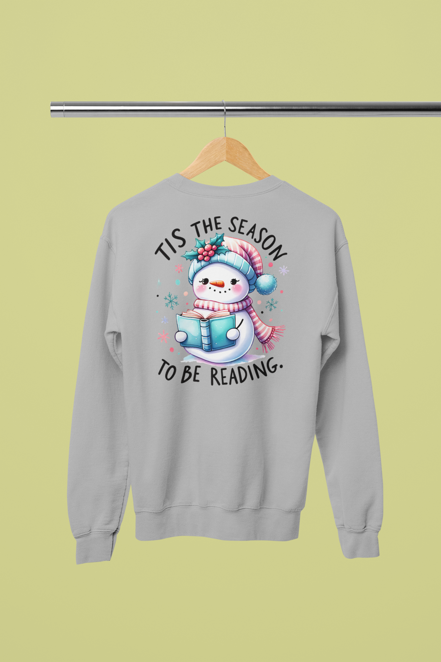 *2025 NEW SHOP ITEM* TIS THE SEASON READING SNOWMAN