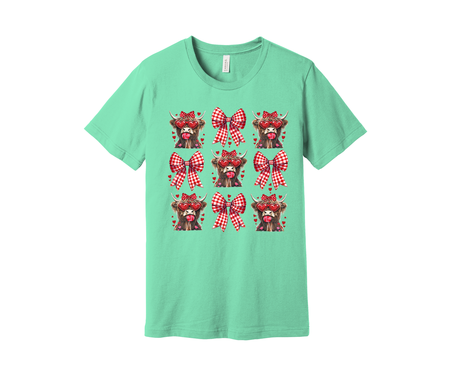 YOUTH Cow and Ribbon Valentine